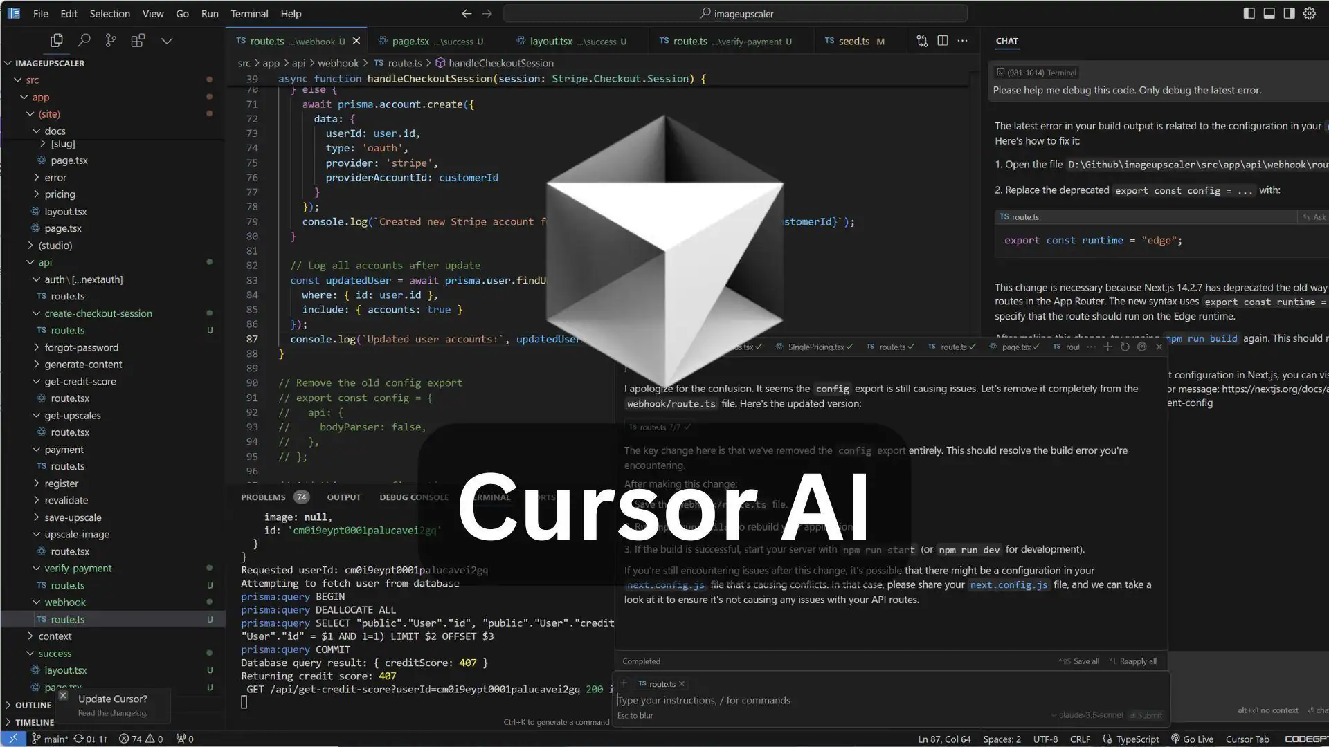 Cursor app screenshot